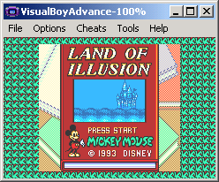 Title Screen GG Mask Off